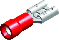 Cosse De Câble Rouge Femelle 2,8mm (50pcs)