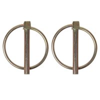 PROPLUS Lock Pin With Ring 6mm (2 Pieces)