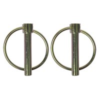 PROPLUS Lock Pin With Ring 8mm (2 Pieces)