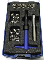 DELTACH Kit De Réparation Bougie D'allumage Filetage De Vis, 17 Pièces