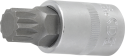 BGS TECHNIC 1/2" (12,5mm) Dop Veeltand M17