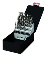 Spiral drill set Hss-s polished 25-piece