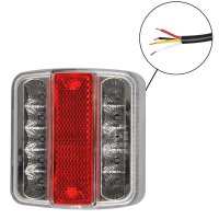 PROPLUS Taillight 4 Functions In Led, 98x105mm, Threaded Connection