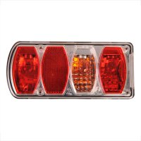 PROPLUS Taillight Left 6 Functions, 222x100mm, Incl 12v Bulbs