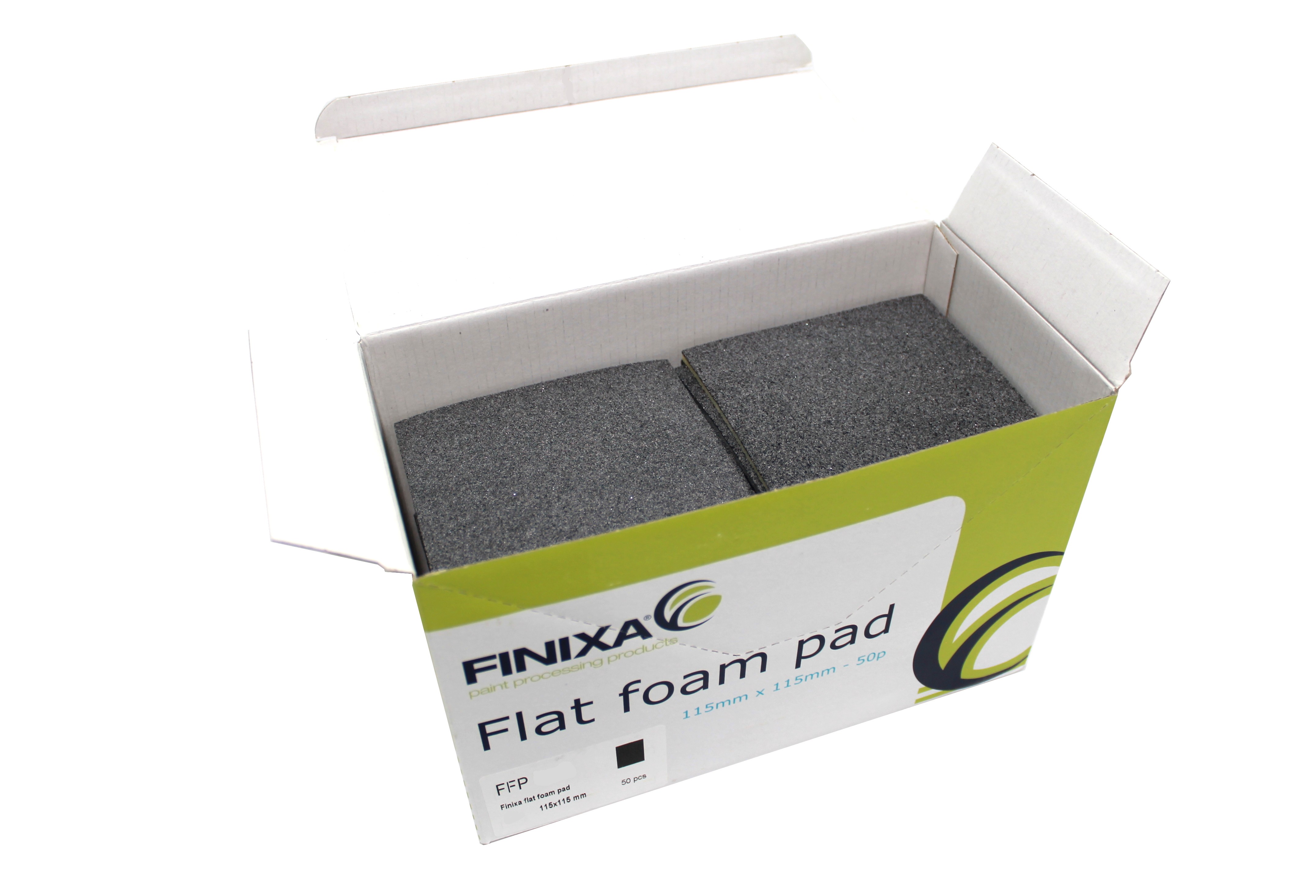 FINIXA Flat Foam Pads, Clear Coat Fade Out, 115x115mm, P1500 (50st)
