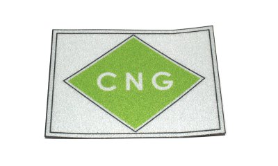 CARACC Cng Sticker, 100x70mm