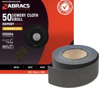 ABRACS Abrasive cloth Alu-oxide 38mmx50m, K40