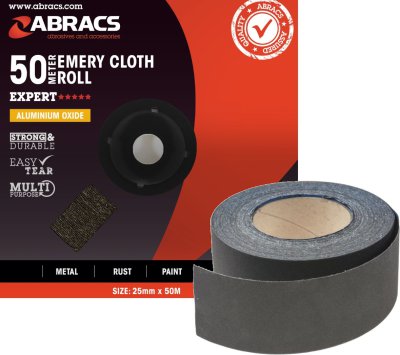 ABRACS Abrasive cloth Alu-oxide 38mmx50m, K60