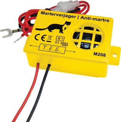 T.E.G. Marter Verjager Voor Auto 12v, Ultrasoon Geluid | Kemo M208