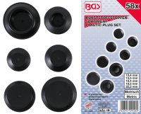 BGS TECHNIC Assortiment Stop Doppen, 58-delig