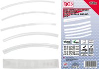 BGS TECHNIC Assortiment Krimpkousen Transparant, 150-delig