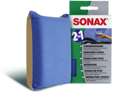 SONAX 2-in-1 Ruitenspons