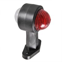 PROPLUS Front Light Red/White Straight, 120mm