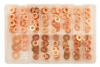 CONNECT Injector Washer Assortment, 150 Pieces