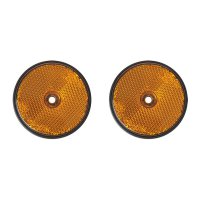 PROPLUS Reflector Orange Screwable Ø60mm, 2 Pieces