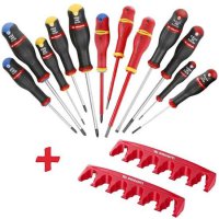 FACOM Set of 12 Screwdrivers with Holder