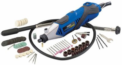 DRAPER Multislijper Kit 230v/135w, 101-delig