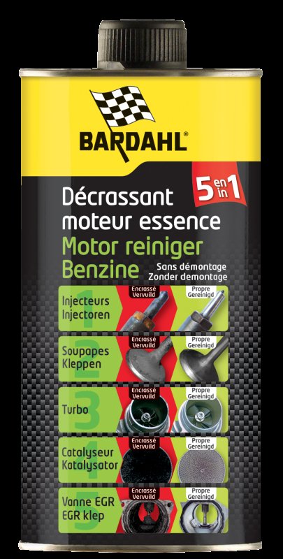 BARDAHL Motor Reiniger Benzine 5in1, 1l