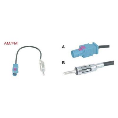 SINATEC Antenne Adapter Fakra Mannelijk -> Din Mannelijk