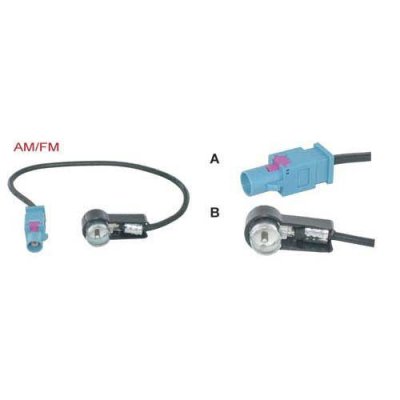 SINATEC Antenne Adapter Fakra Mannelijk -> Iso 50Ω Mannelijk