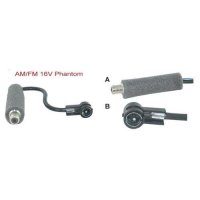 Adaptateur D'antenne SINATEC Am/fm 16v Phantom Iso 50Ω Femelle -> Iso 50Ω Mâle