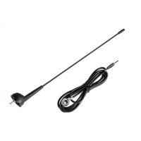 SINATEC movable roof antenna Round Foot Black + Cable