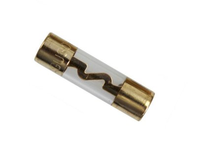 SINATEC Audio Glaszekering Verguld 24kt 10,3x38,1mm 50a