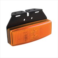 PROPLUS Lampe De Marquage Led Avec Support, 12/24v Orange 110x40mm