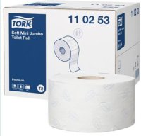 TORK Toilet Paper Mini Jumbo, 2-ply, 170mx10cm, T2