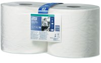 TORK Heavy Duty Paper Roll, 2-layer, 23.5x34cm, White