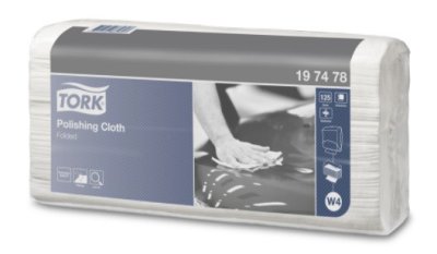 TORK Specialist Polishing Cloths, 42.8x38.5cm, Pack