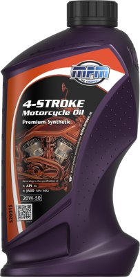 MPM 4-takt Premium Synthetische Motorfietsolie 20w-50, 1l