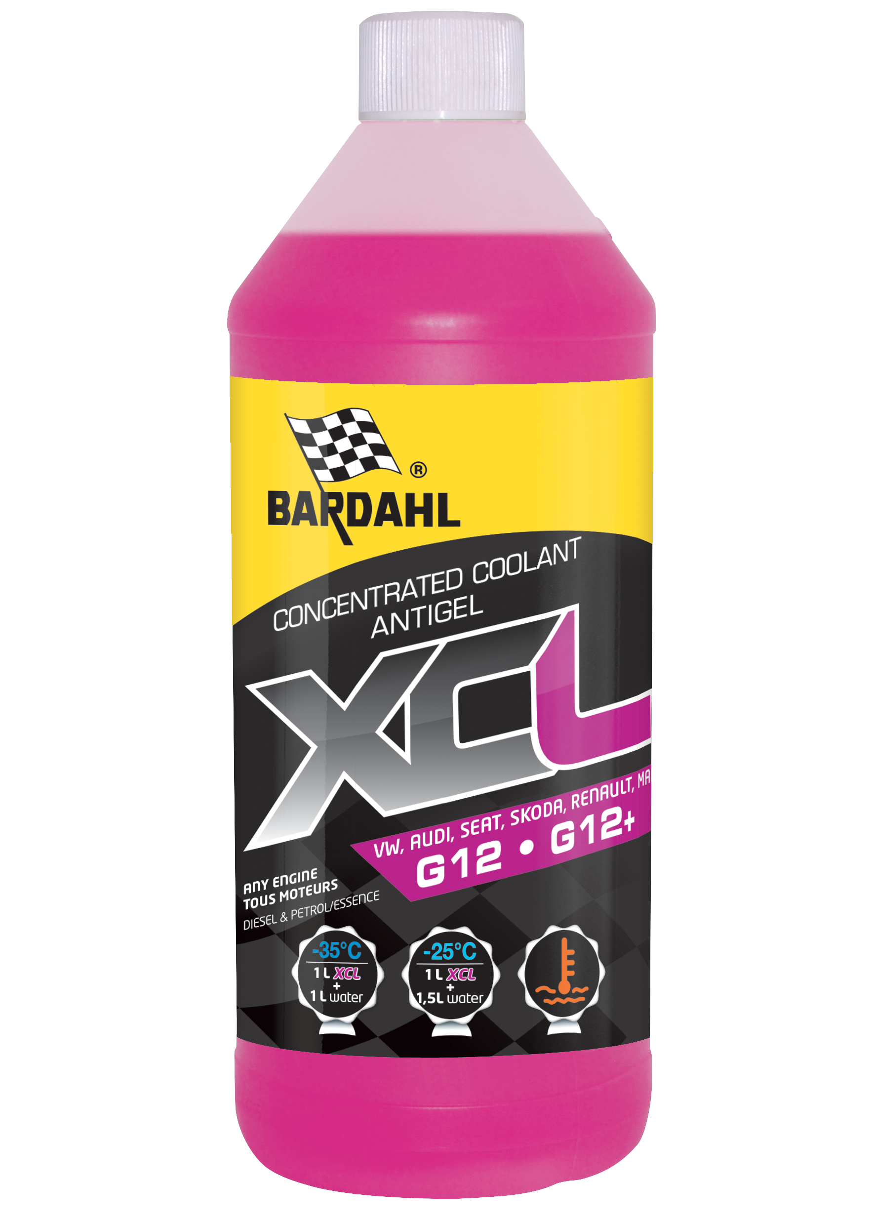 BARDAHL Xcl Antivries G12/g12+, 1l