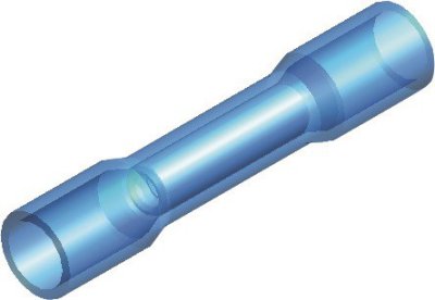 Connecteur De Câble En Nylon Thermoscellé Bleu (5pcs)