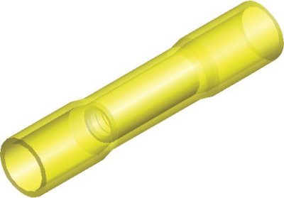 Thermoseal Nylon Cable Connector Yellow (5pcs)