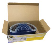 SIA ABRASIVES Siamet Sanding Belts 13x455mm, K60 (50pcs)