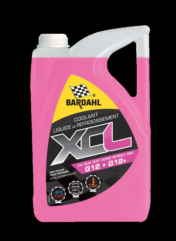 BARDAHL Xcl Koelvloeistof G12/g12+ -25°c, 5l