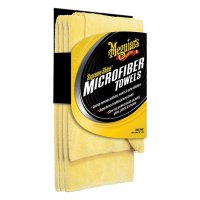 MEGUIARS Supreme Shine Microfiber Towels, 3 Pack