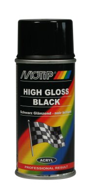 MOTIP RALLYE BLACK HIGH GLOSS 150ML (1PCS)