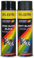 MOTIP PEINTURE NOIR BRILLANT 500ML (1PC)