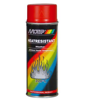 MOTIP HEAT RESISTANT LACQUER RED 300°C 400ML (1)