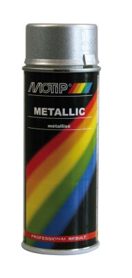 MOTIP METALLIC LAK ZILVER 400ML (1ST)