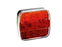 AEB Led Achterlicht, Met Nummerplaatverlichting, 12/24v