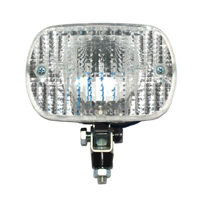 AEB Wit Mistlicht/achteruitrijlicht Op Voet, 130x14x60mm