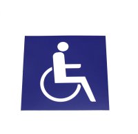 Autocollant Du CARACC Personnes Handicapées