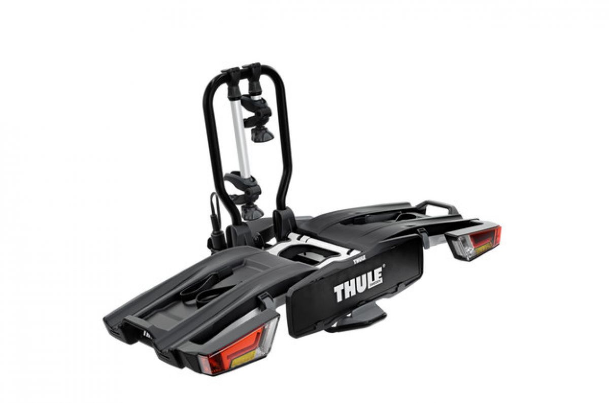 Porte-vélo Thule EasyFold XT 3 pour 3 vélos électriques lourds sur boule  d'attelage - Équipement auto