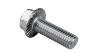 VIS À EMBASE CRANTÉE 8.8 DIN6921 ÉLECTROZINGUÉE M10X25 (10PC)