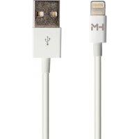 AZURI Usb charging cable Iphone -> Usb, White, 100cm
