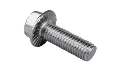 VIS À EMBASE CRANTÉE 8.8 DIN6921 ÉLECTROZINGUÉ M8X25 (100PC)