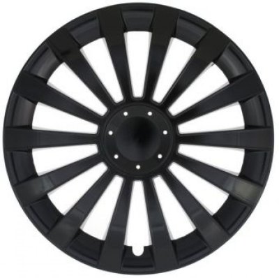 ALBRECHT Wheel hubcap set Cl 14" Meridian Black Eco